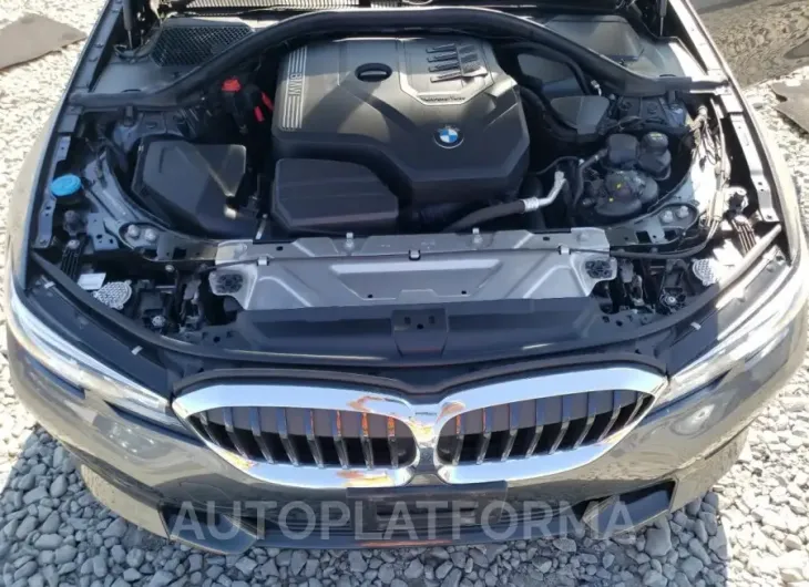 BMW 330XI 2022 vin 3MW5R7J05N8C23504 from auto auction Copart