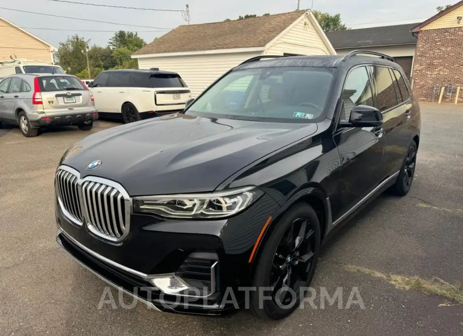 BMW X7 XDRIVE4 2021 vin 5UXCW2C04M9F49545 from auto auction Copart