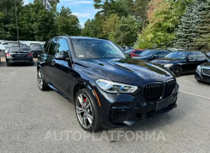 BMW X5 M50I 2022 vin 5UXJU4C09N9J61251 from auto auction Copart