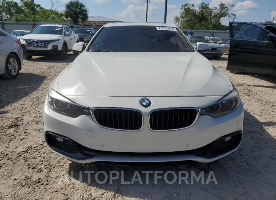 BMW 430I GRAN 2018 vin WBA4J1C52JBG77620 from auto auction Copart