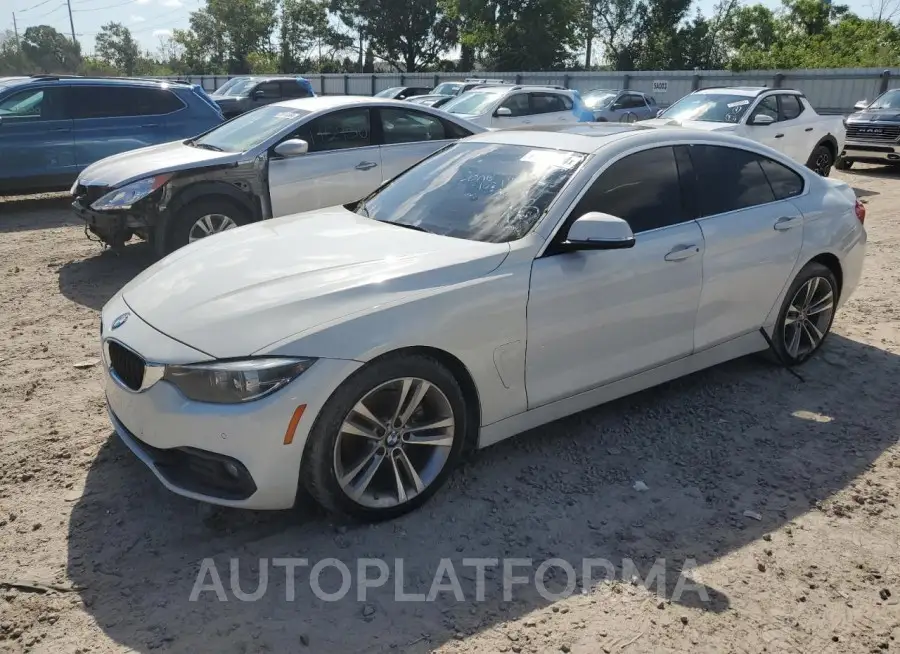 BMW 430I GRAN 2018 vin WBA4J1C52JBG77620 from auto auction Copart