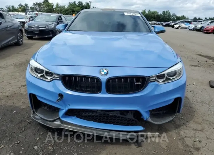 BMW M4 2015 vin WBS3R9C57FK332148 from auto auction Copart