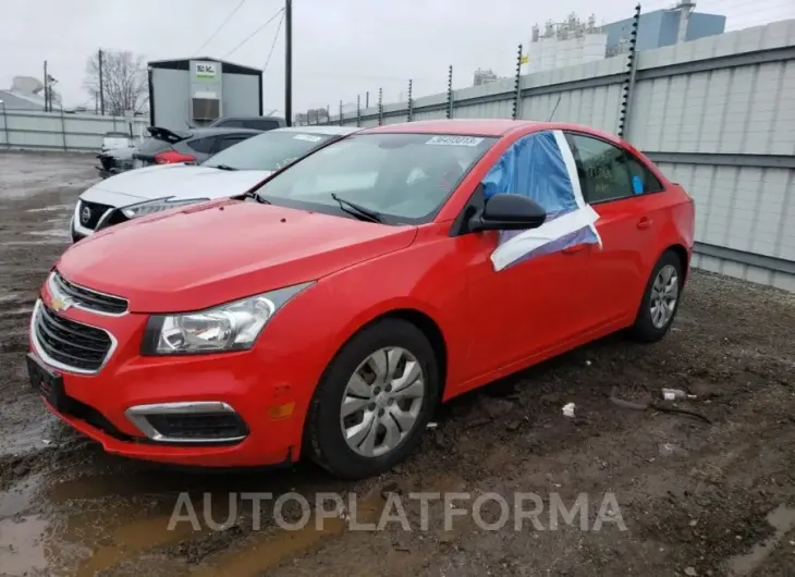 CHEVROLET CRUZE LIMI 2016 vin 1G1PC5SH9G7116541 from auto auction Copart