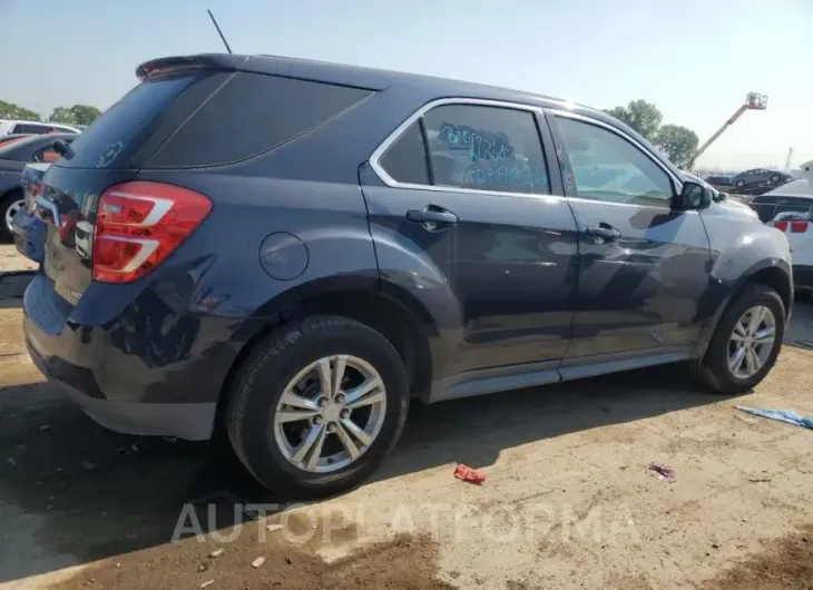 CHEVROLET EQUINOX LS 2016 vin 2GNALBEKXG1181325 from auto auction Copart