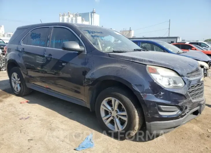 CHEVROLET EQUINOX LS 2016 vin 2GNALBEKXG1181325 from auto auction Copart