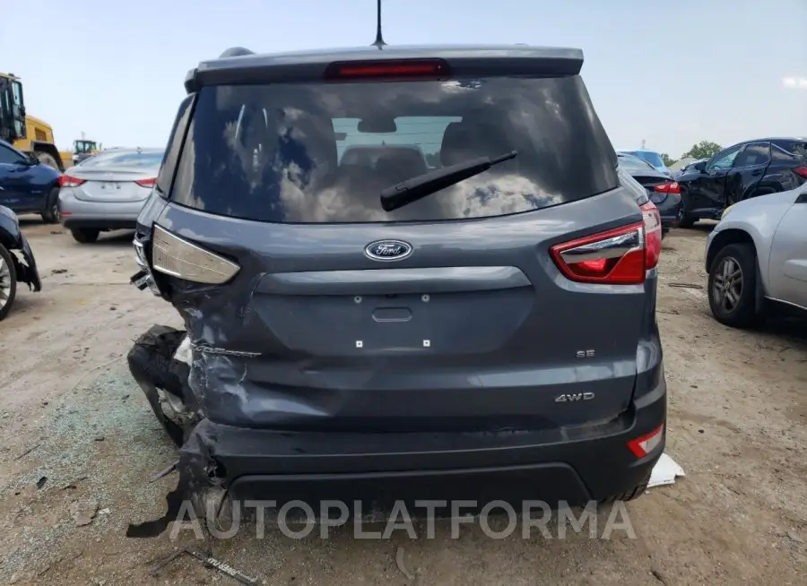 FORD ECOSPORT S 2018 vin MAJ6P1UL3JC217709 from auto auction Copart