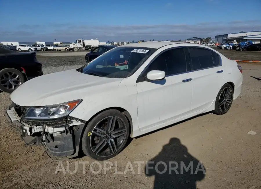 HONDA ACCORD SPO 2016 vin 1HGCR2F51GA243016 from auto auction Copart