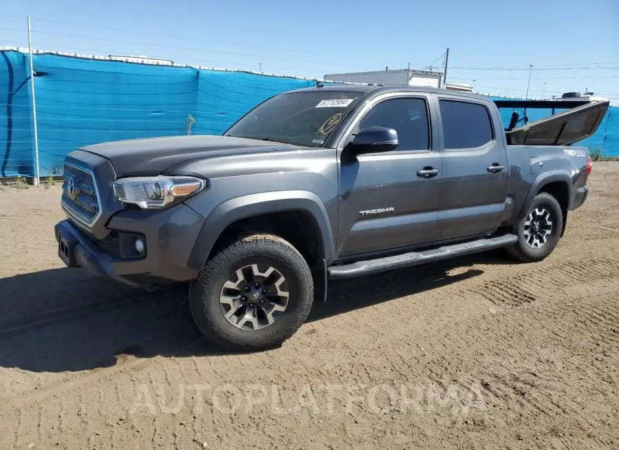 TOYOTA TACOMA DOU 2017 vin 3TMDZ5BN9HM025596 from auto auction Copart