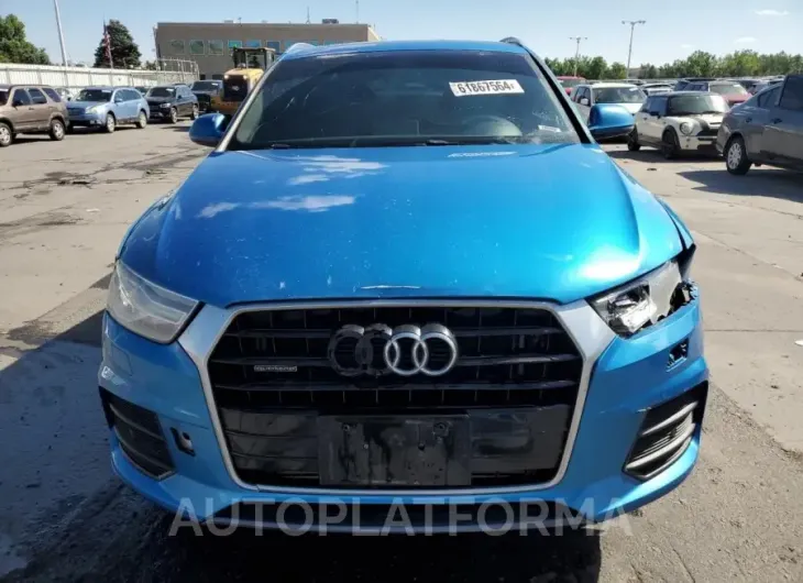 AUDI Q3 PREMIUM 2016 vin WA1EFCFS6GR002432 from auto auction Copart