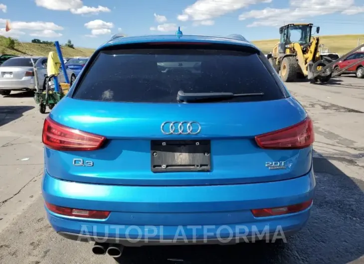 AUDI Q3 PREMIUM 2016 vin WA1EFCFS6GR002432 from auto auction Copart