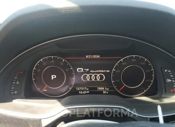 AUDI Q7 PREMIUM 2017 vin WA1LHAF77HD048965 from auto auction Copart