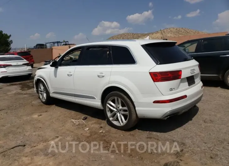 AUDI Q7 PRESTIG 2017 vin WA1VAAF79HD053596 from auto auction Copart