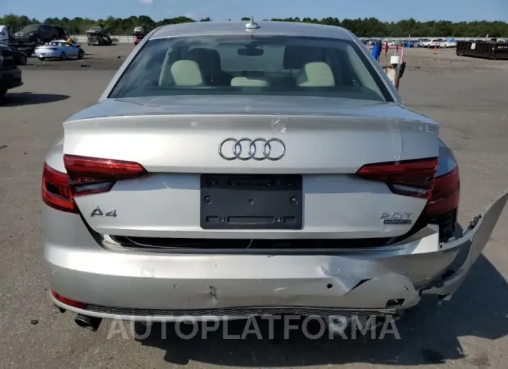 AUDI A4 PREMIUM 2017 vin WAUENAF48HA149542 from auto auction Copart