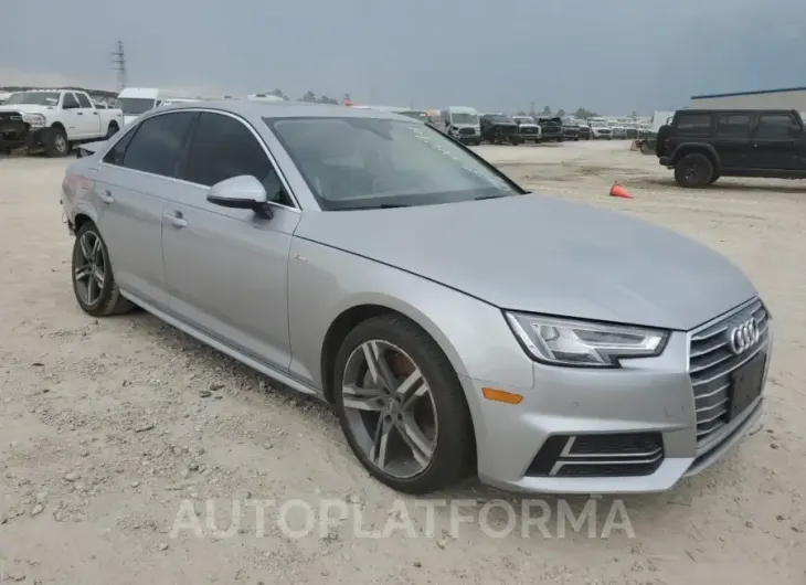 AUDI A4 PREMIUM 2018 vin WAUENAF48JA110424 from auto auction Copart