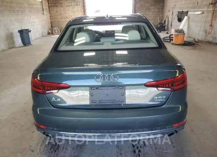 AUDI A4 PRESTIG 2017 vin WAUFNAF40HA126874 from auto auction Copart