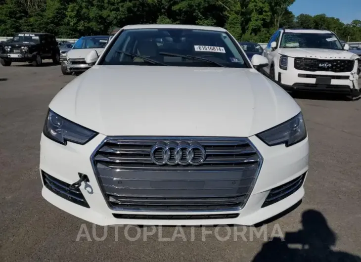 AUDI A4 2017 vin WAUGNAF42HN004613 from auto auction Copart