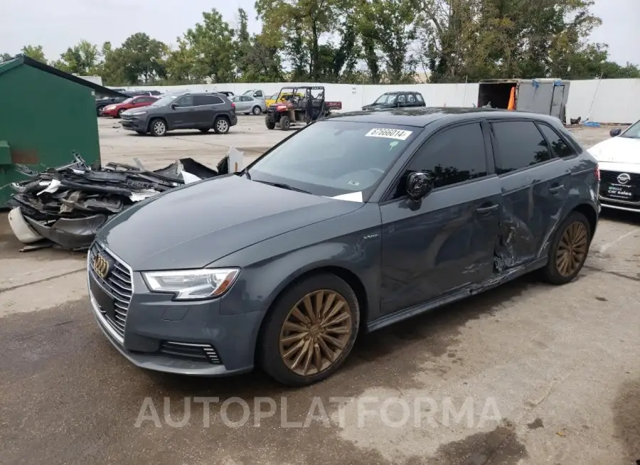 AUDI A3 E-TRON 2017 vin WAUUPBFF1HA043026 from auto auction Copart