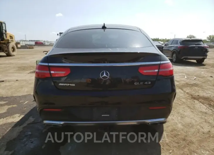 MERCEDES-BENZ GLE COUPE 2017 vin 4JGED6EB9HA083758 from auto auction Copart