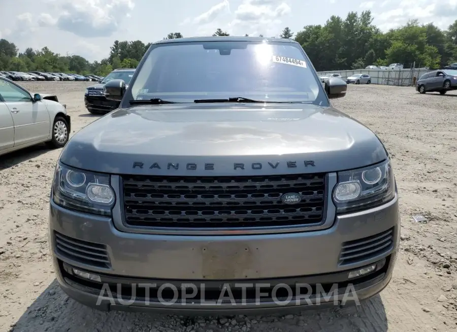 LAND ROVER RANGE ROVE 2016 vin SALGS2KF4GA243457 from auto auction Copart