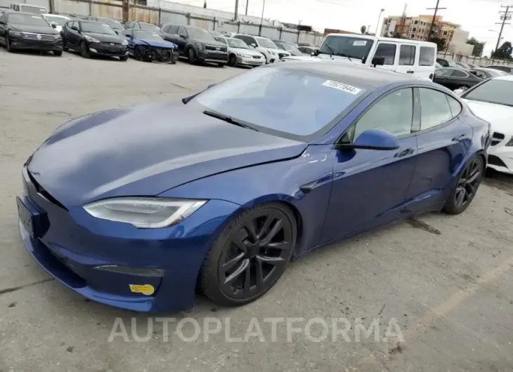 TESLA MODEL S 2021 vin 5YJSA1E6XMF449668 from auto auction Copart