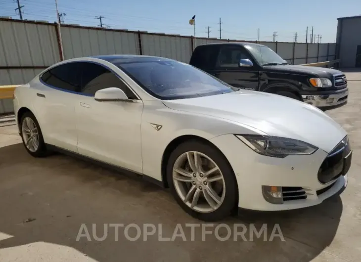 TESLA MODEL S 85 2015 vin 5YJSA1H22FF095883 from auto auction Copart