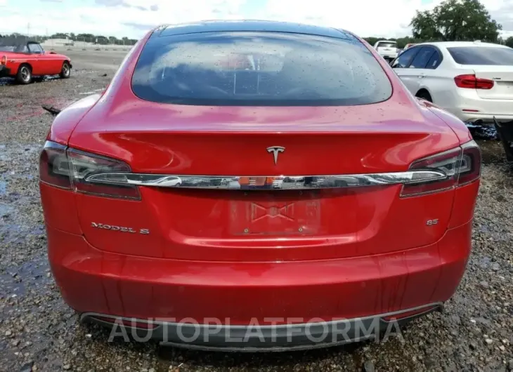 TESLA MODEL S 85 2015 vin 5YJSA4H15FFP76189 from auto auction Copart