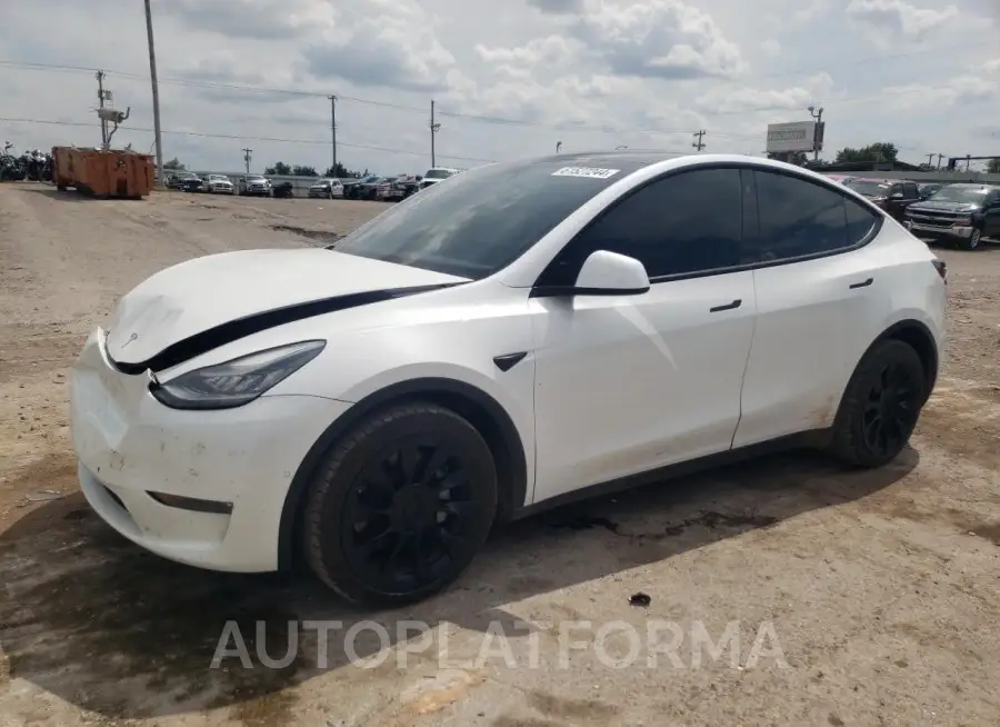 TESLA MODEL Y 2021 vin 5YJYGDEE5MF111550 from auto auction Copart