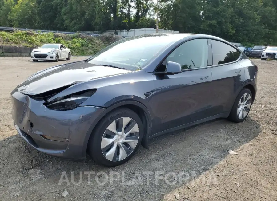 TESLA MODEL Y 2022 vin 7SAYGAEEXNF361952 from auto auction Copart