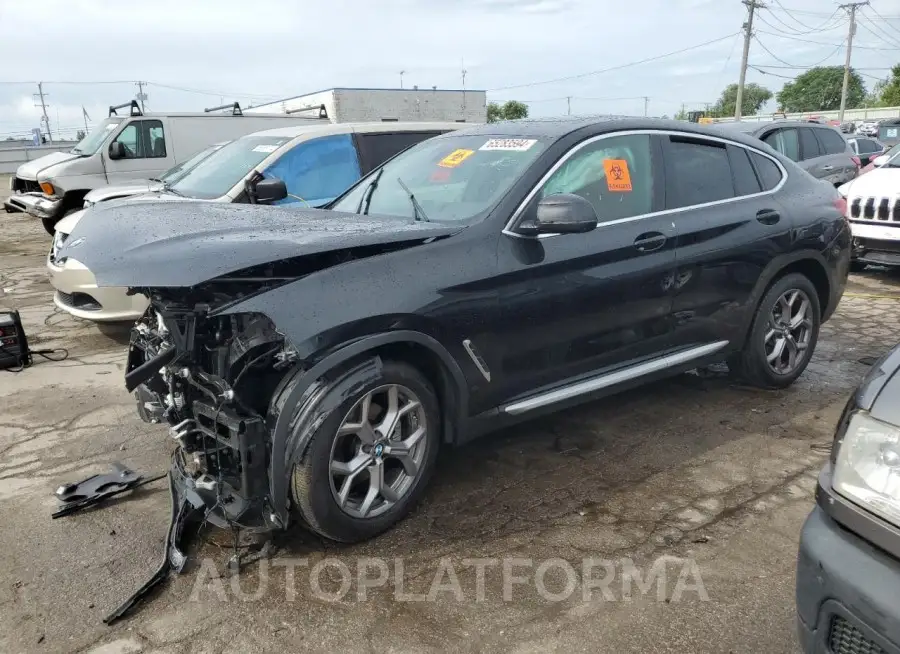 BMW X4 XDRIVE3 2022 vin 5UX33DT06N9L23980 from auto auction Copart