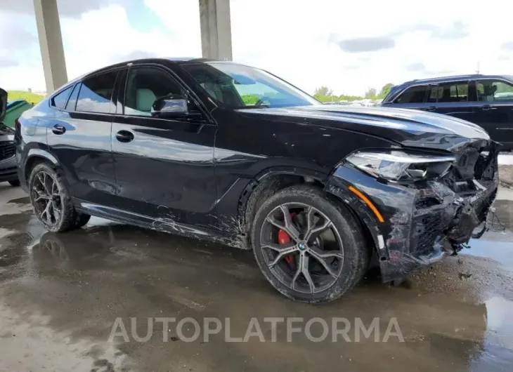 BMW X6 XDRIVE4 2023 vin 5UXCY6C01P9R42695 from auto auction Copart