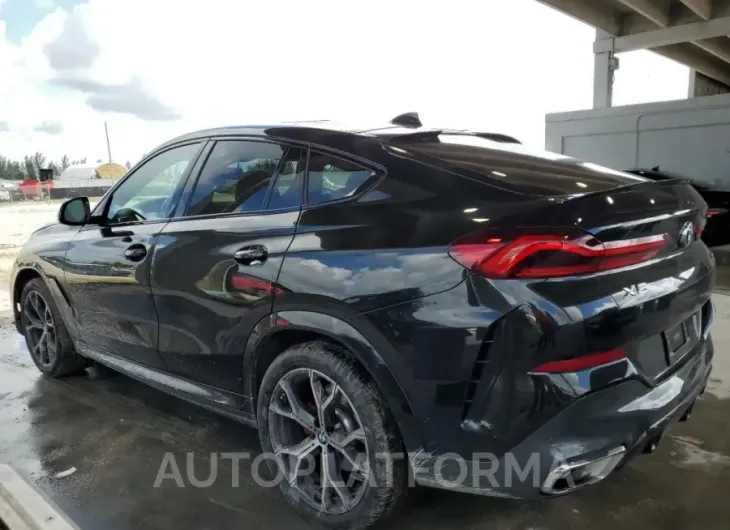 BMW X6 XDRIVE4 2023 vin 5UXCY6C01P9R42695 from auto auction Copart