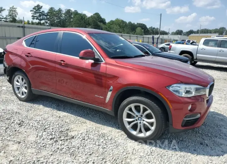 BMW X6 XDRIVE3 2016 vin 5UXKU2C54G0N83925 from auto auction Copart