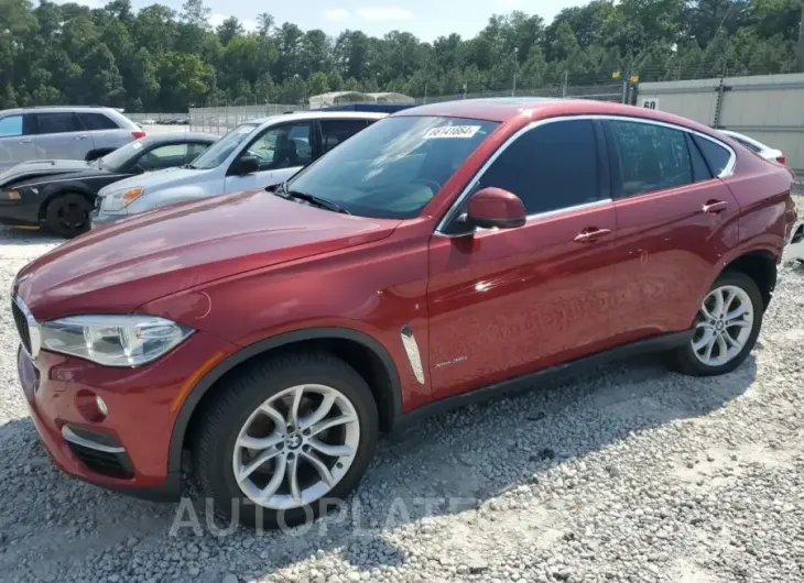 BMW X6 XDRIVE3 2016 vin 5UXKU2C54G0N83925 from auto auction Copart