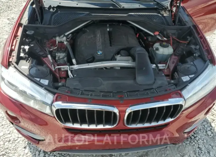 BMW X6 XDRIVE3 2016 vin 5UXKU2C54G0N83925 from auto auction Copart