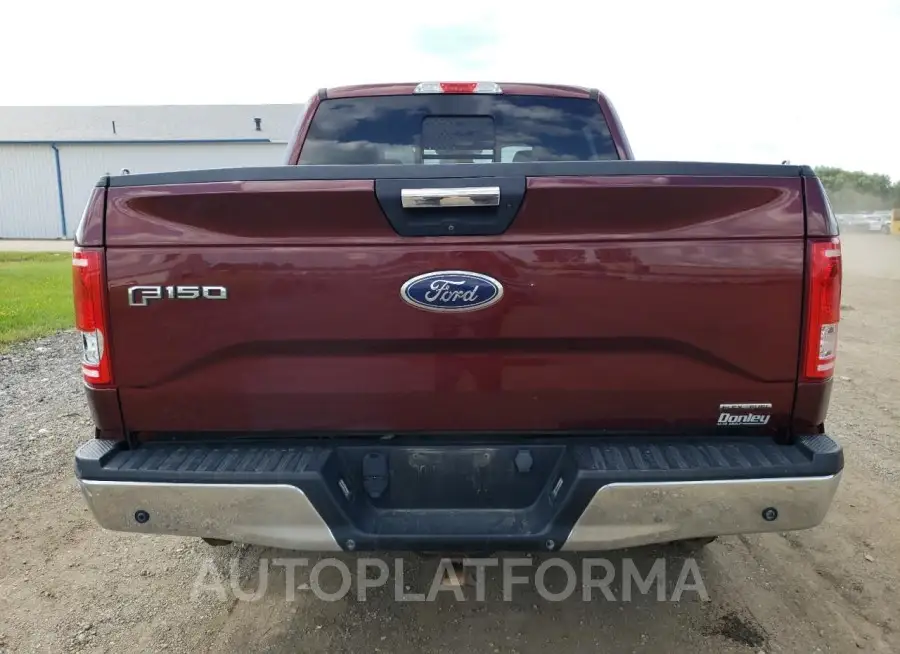 FORD F150 SUPER 2016 vin 1FTEW1EF6GFA99776 from auto auction Copart