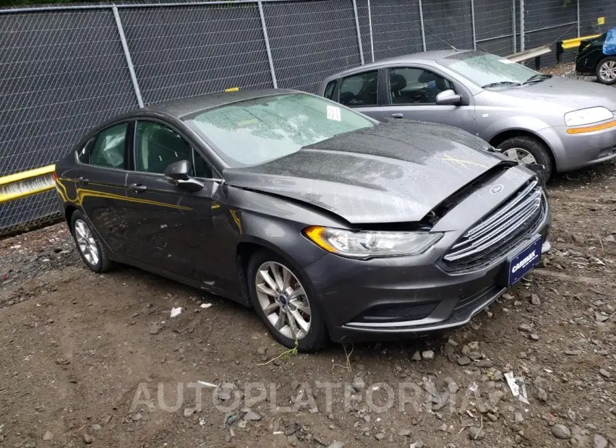 FORD FUSION SE 2017 vin 3FA6P0H7XHR268577 from auto auction Copart