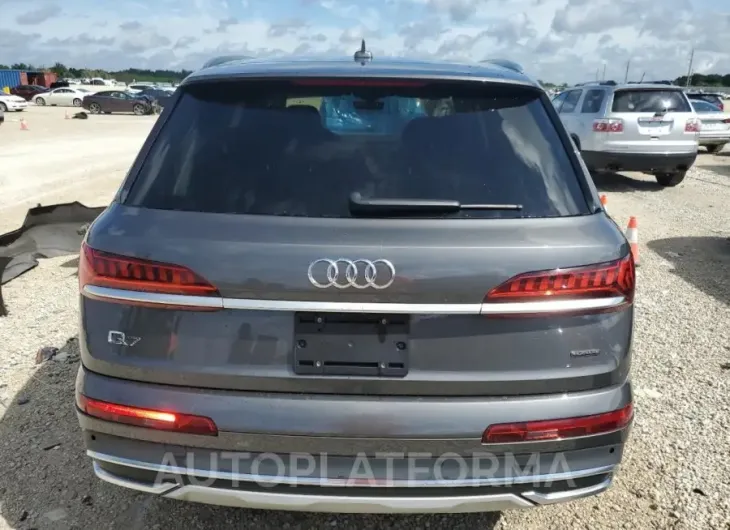 AUDI Q7 PREMIUM 2022 vin WA1LXBF76ND009790 from auto auction Copart