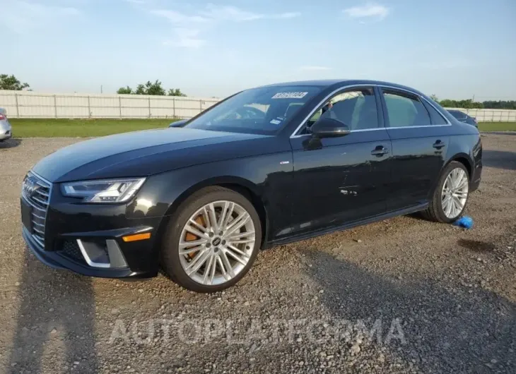 AUDI A4 PREMIUM 2019 vin WAUENAF4XKA006891 from auto auction Copart