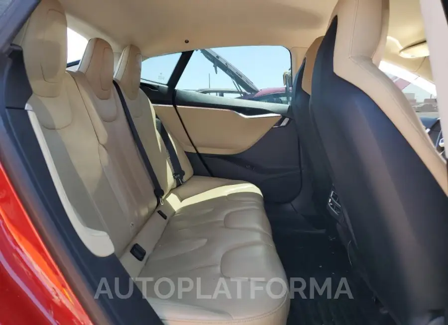 TESLA MODEL S 70 2015 vin 5YJSA1S28FF090101 from auto auction Copart