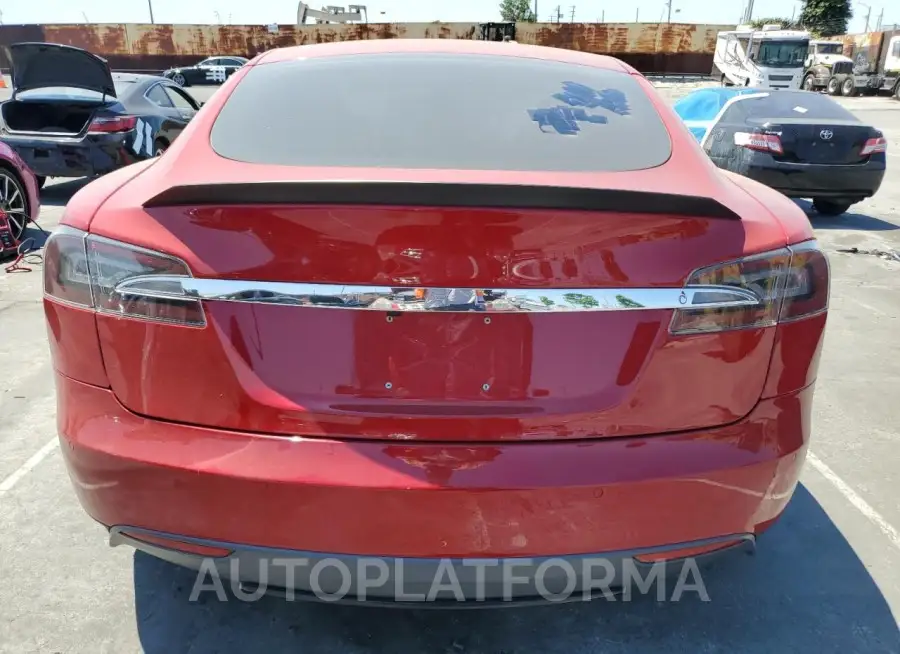 TESLA MODEL S 70 2015 vin 5YJSA1S28FF090101 from auto auction Copart