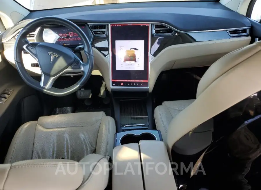 TESLA MODEL X 2016 vin 5YJXCBE24GF014796 from auto auction Copart