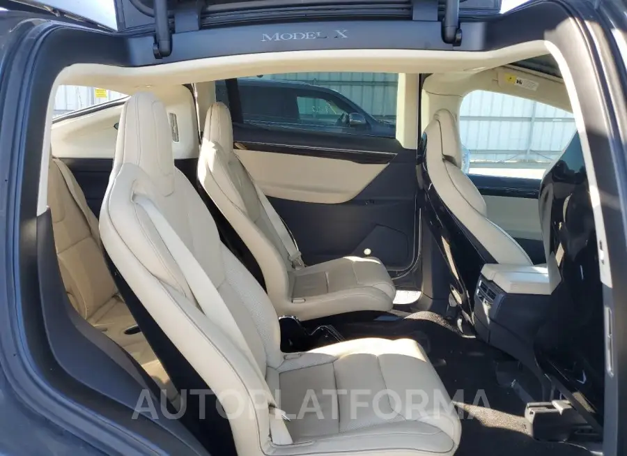 TESLA MODEL X 2016 vin 5YJXCBE24GF014796 from auto auction Copart