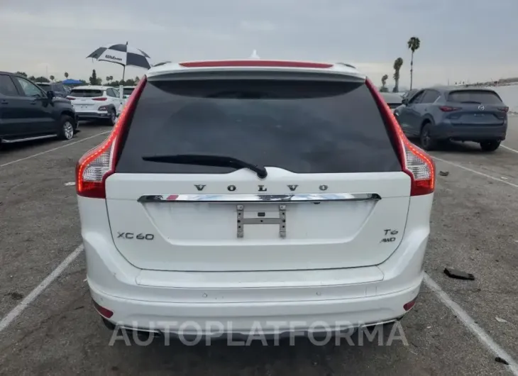 VOLVO XC60 T6 PR 2016 vin YV449MRK6G2928281 from auto auction Copart