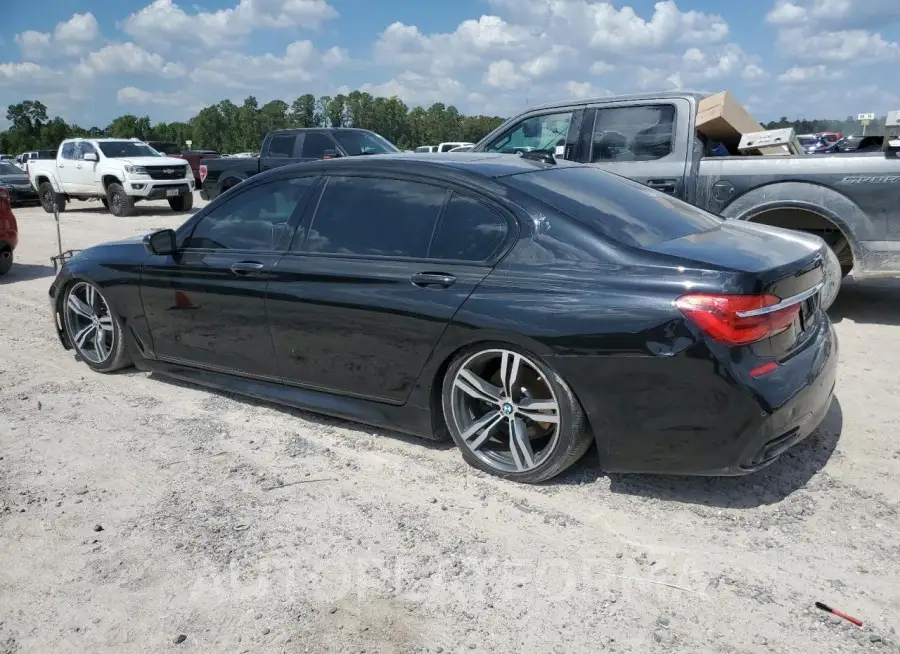 BMW 740 I 2016 vin WBA7E2C55GG738863 from auto auction Copart