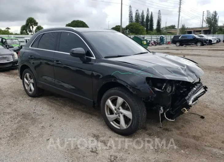 AUDI Q3 PREMIUM 2020 vin WA1AECF31L1016953 from auto auction Copart