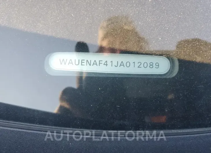 AUDI A4 PREMIUM 2018 vin WAUENAF41JA012089 from auto auction Copart