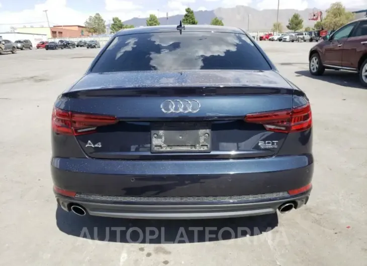 AUDI A4 PREMIUM 2018 vin WAUENAF41JN018581 from auto auction Copart