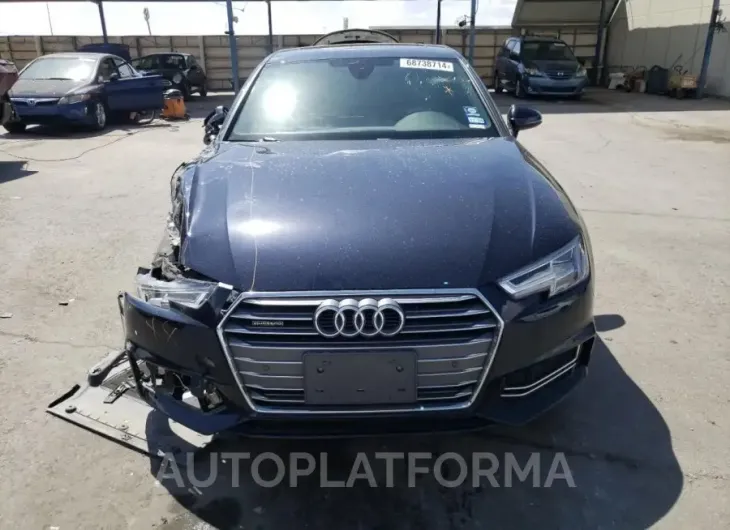 AUDI A4 PREMIUM 2018 vin WAUENAF41JN018581 from auto auction Copart