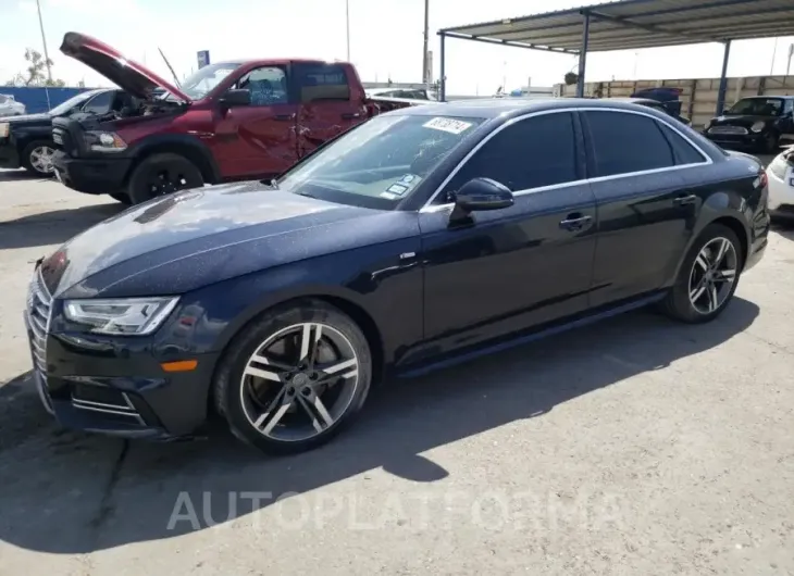 AUDI A4 PREMIUM 2018 vin WAUENAF41JN018581 from auto auction Copart