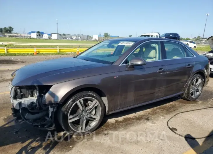 AUDI A4 PREMIUM 2017 vin WAUENAF42HN022102 from auto auction Copart